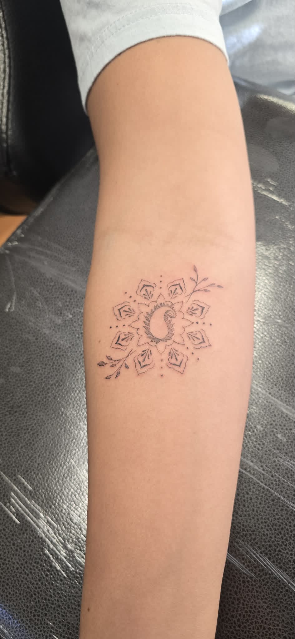 FINE LINE tattoo example