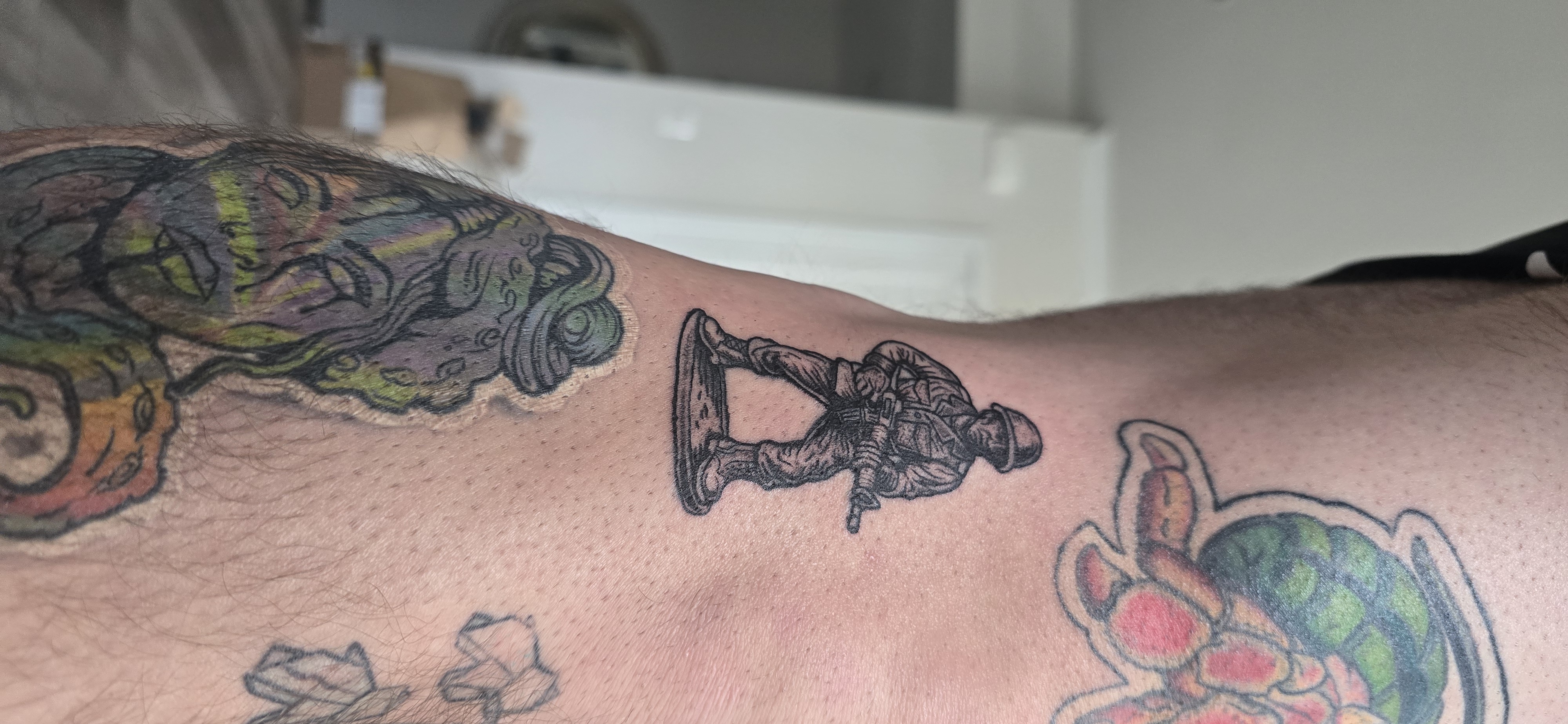 Tattoo work by Chris Sanchez