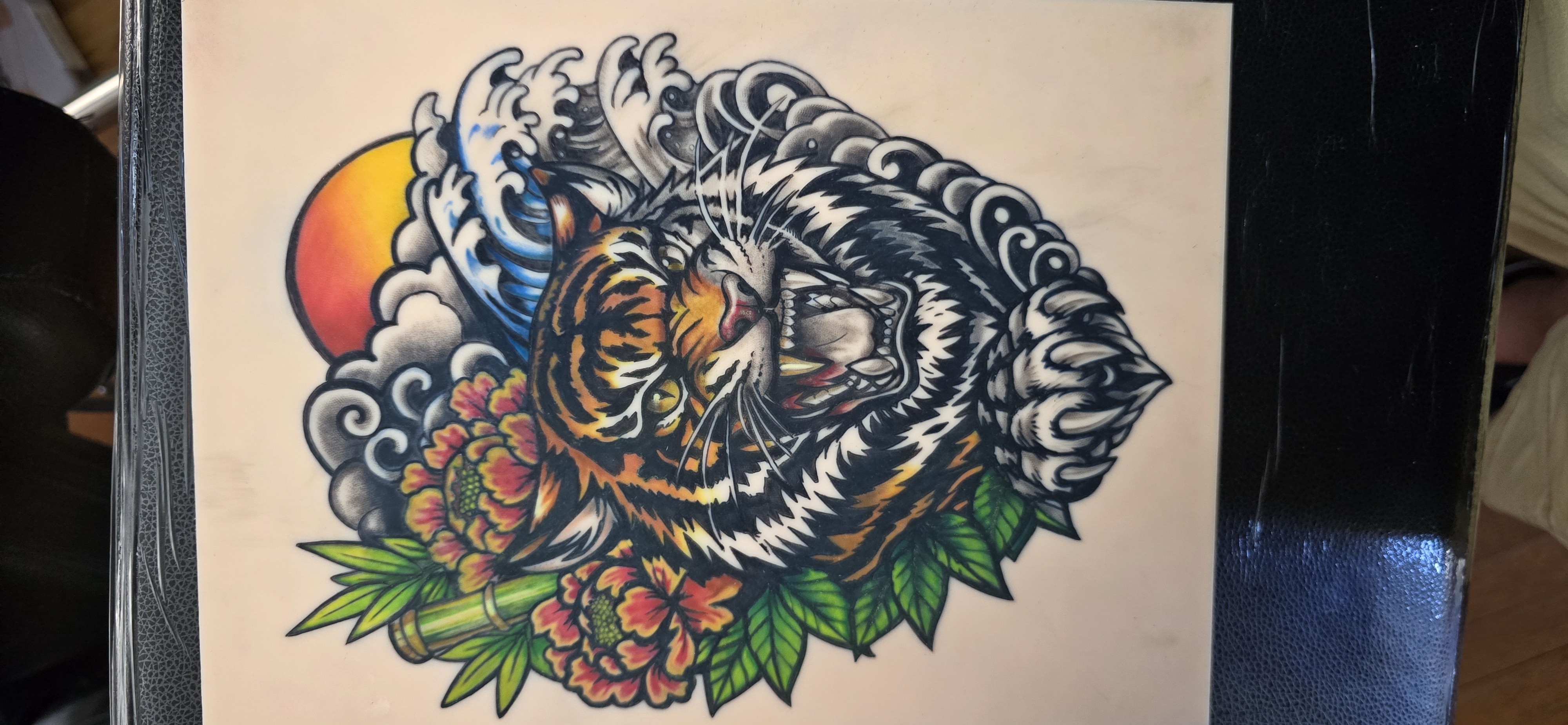 NEO-TRADITIONAL tattoo example